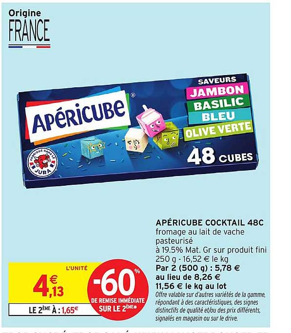 APÉRICUBE COCKTAIL 48C