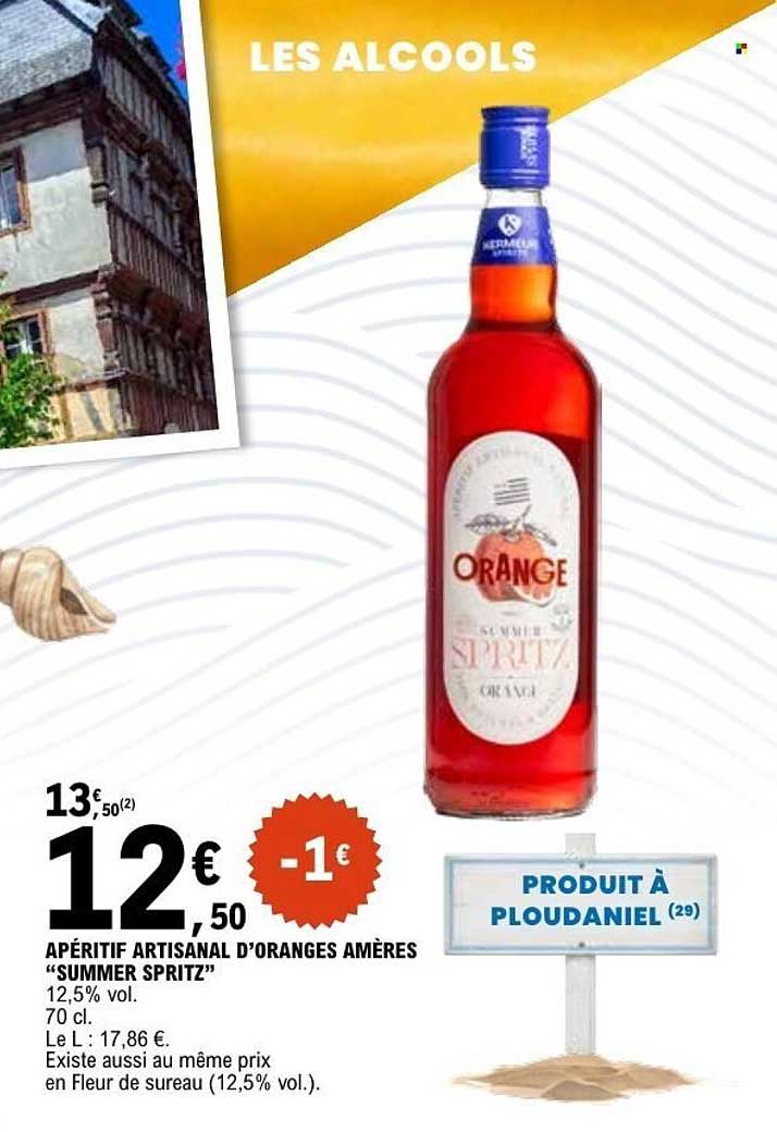 APÉRITIF ARTISANAL D’ORANGES AMÈRES “SUMMER SPRITZ”
