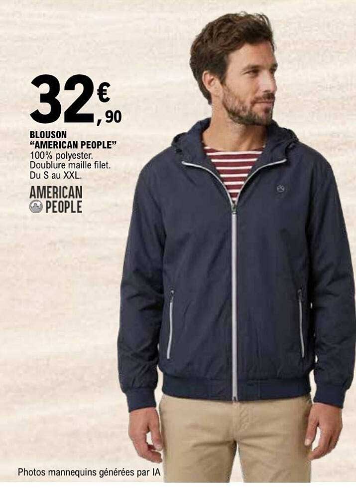 BLOUSON “AMERICAN PEOPLE”