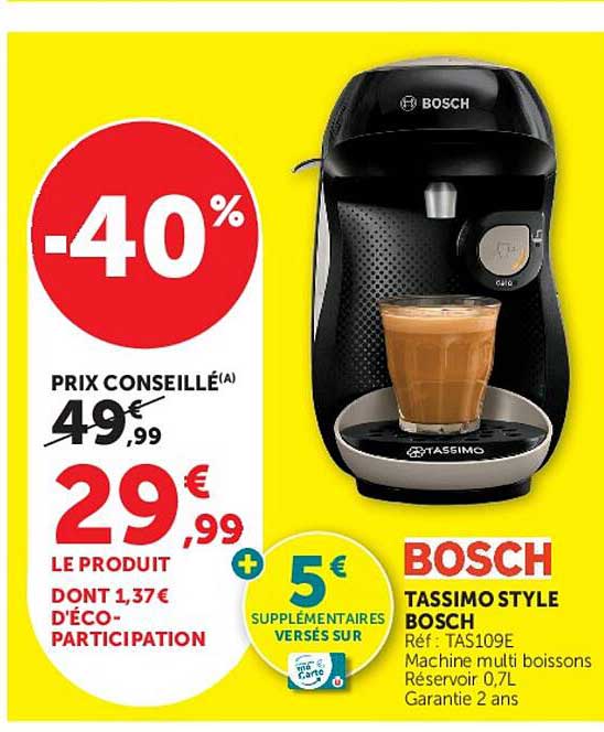 BOSCH TASSIMO STYLE BOSCH