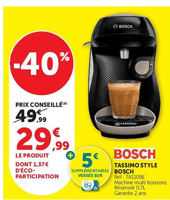 BOSCH TASSIMO STYLE BOSCH