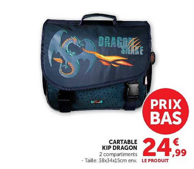 CARTABLE KIP DRAGON