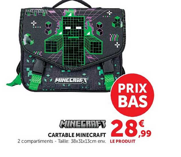 CARTABLE MINECRAFT