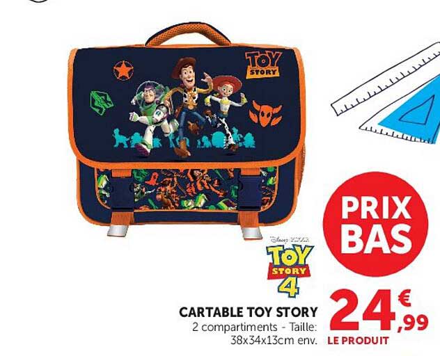 CARTABLE TOY STORY
