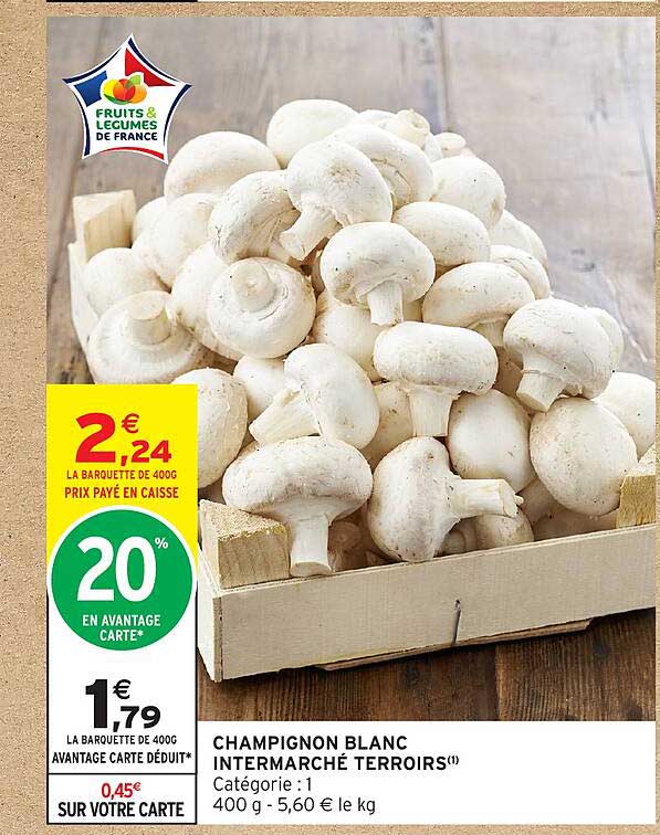 CHAMPIGNON BLANC INTERMARCHÉ TERROIRS(1)