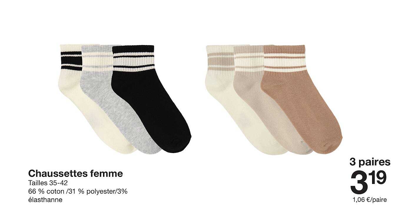 Chaussettes femme