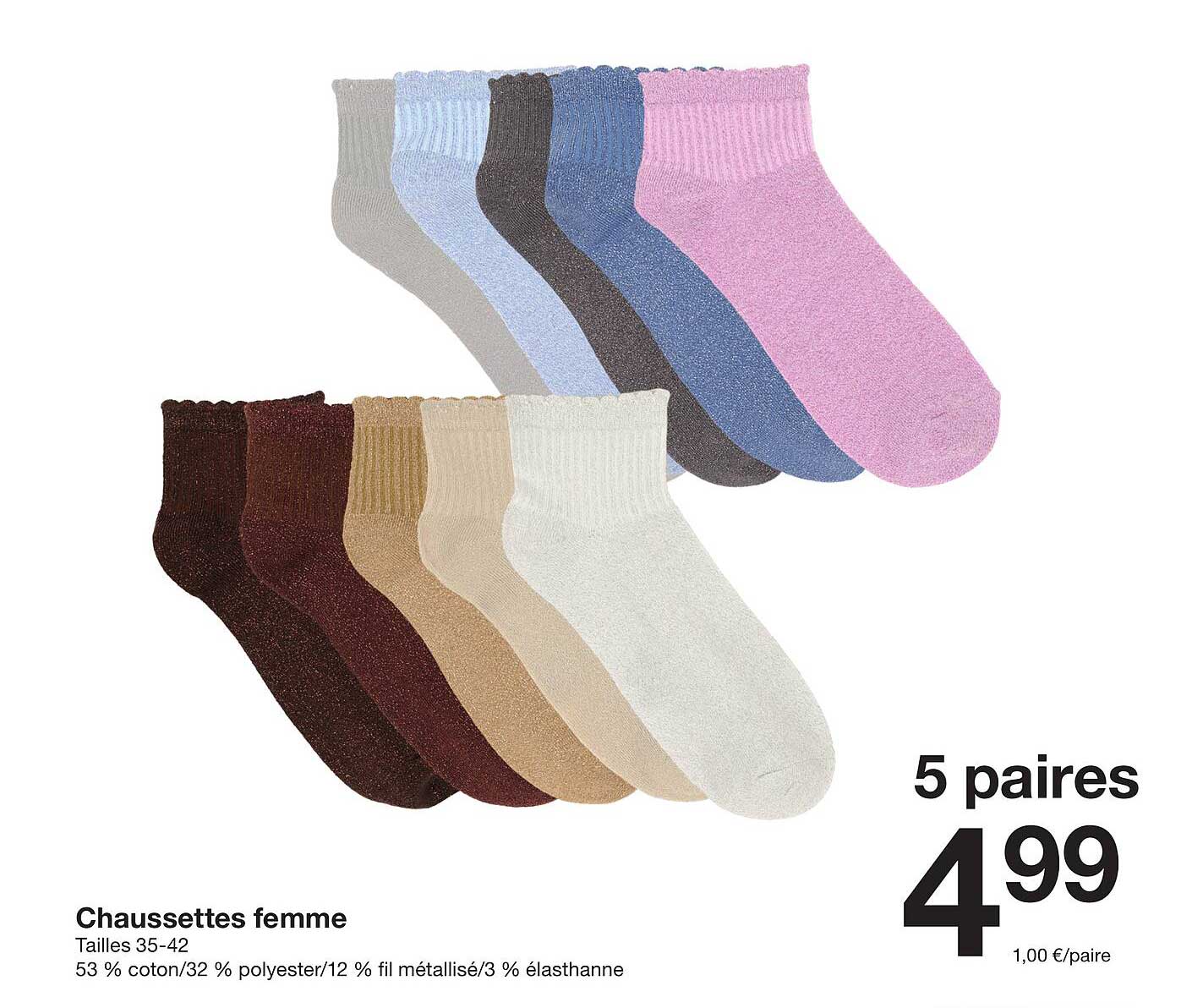 Chaussettes femme