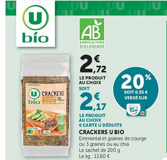 CRACKERS U BIO