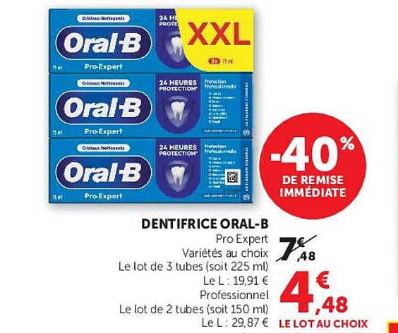 DENTIFRICE ORAL-B Pro Expert