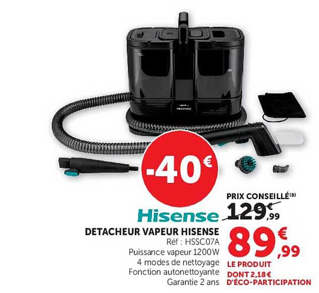 DETACHEUR VAPEUR HISENSE