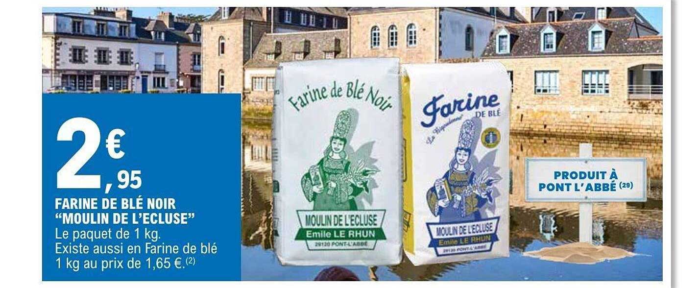 FARINE DE BLÉ NOIR “MOULIN DE L’ECLUSE”