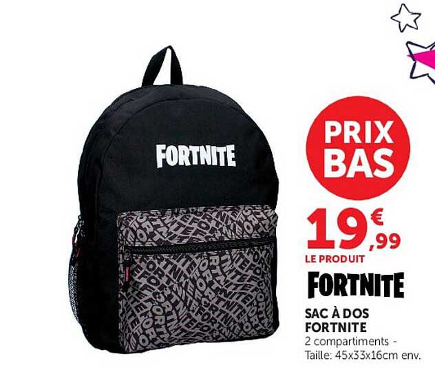 FORTNITE SAC À DOS FORTNITE