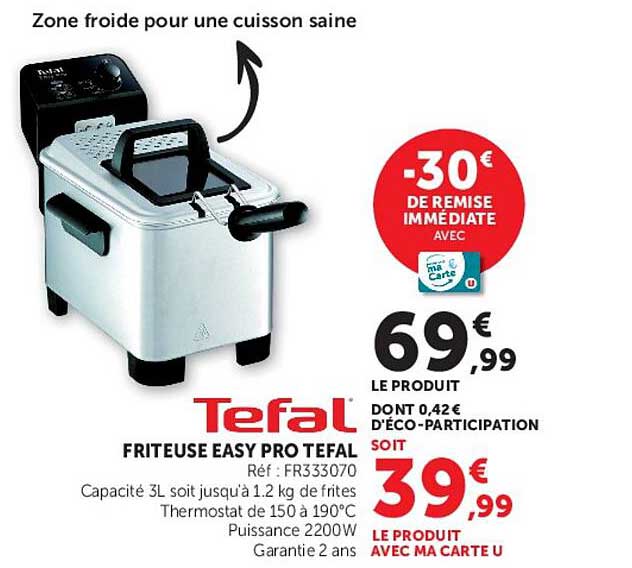 FRITEUSE EASY PRO TEFAL