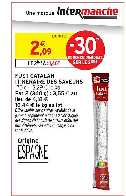FUET CATALAN ITINÉRAIRE DES SAVEURS