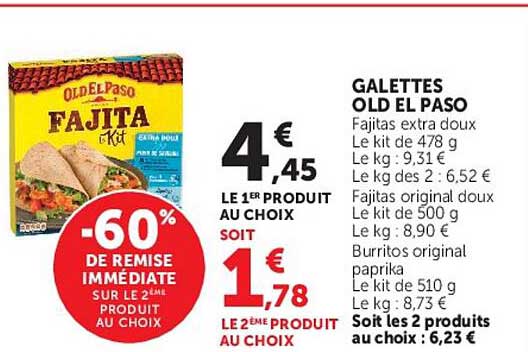GALETTES OLD EL PASO