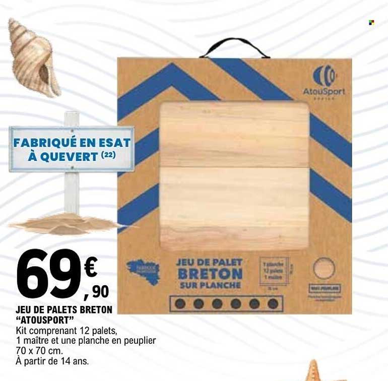 JEU DE PALETS BRETON “ATOU SPORT”