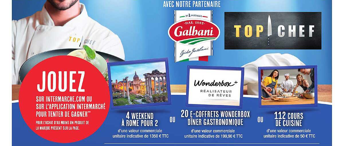 JOUEZ SUR INTERMARCHE.COM OU SUR L’APPLICATION INTERMARCHÉ POUR TENTER DE GAGNER