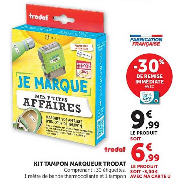 KIT TAMPON MARQUEUR TRODAT