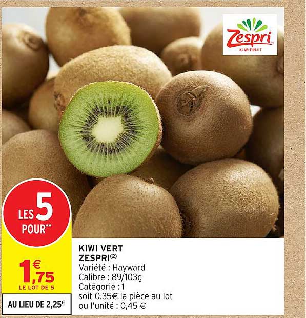 KIWI VERT ZESPRI