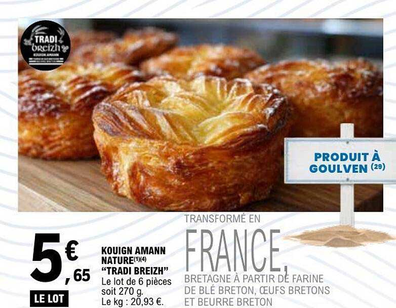 KOUIGN AMANN NATURE(14) "TRADI BREIZH"