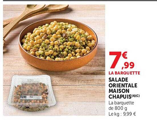 LA BARQUETTE SALADE ORIENTALE MAISON CHAPUIS(4)(C)