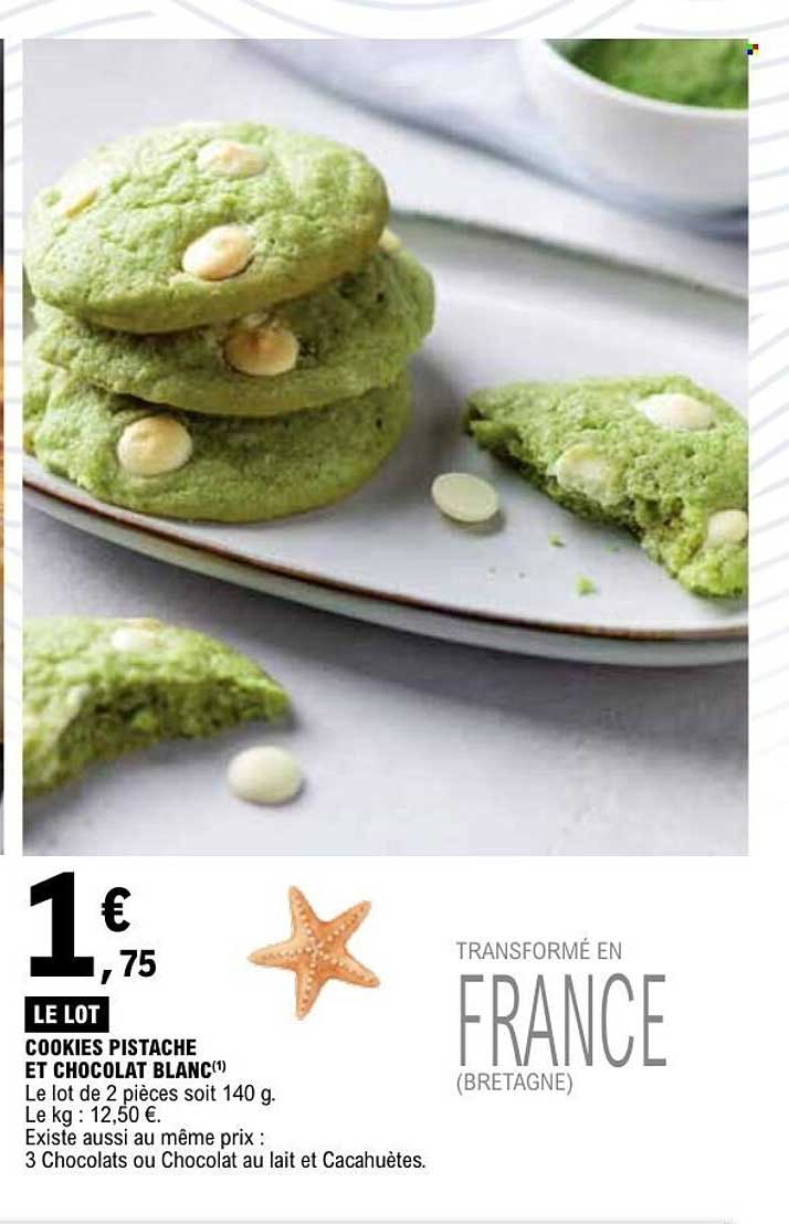 LE LOT COOKIES PISTACHE ET CHOCOLAT BLANC(1)