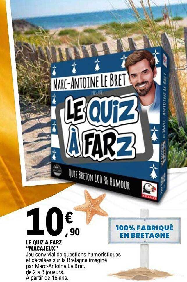 LE QUIZ À FARZ “MACAJEUX”