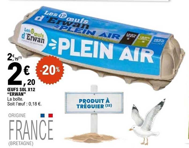 Les œufs d’Erwan PLEIN AIR