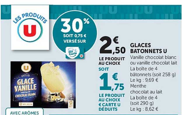 LES PRODUITS U