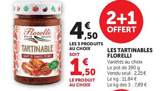 LES TARTINABLES FLORELLI