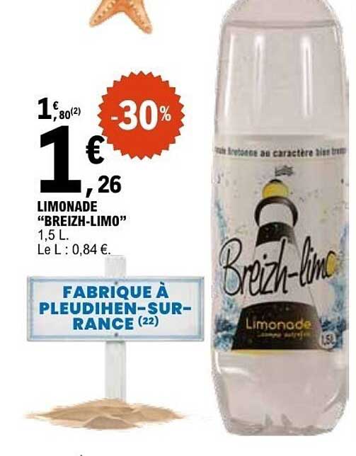 LIMONADE “BREIZH-LIMO”