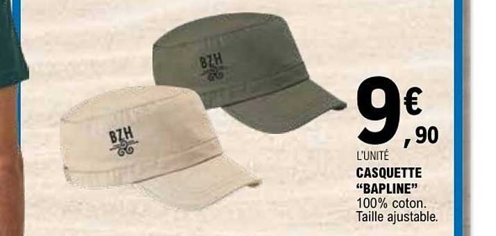L'UNITE CASQUETTE "BAPLINE"