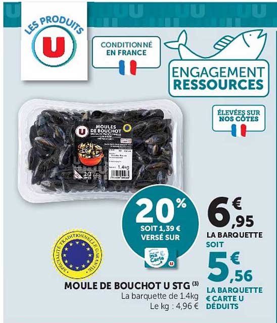MOULE DE BOUCHOT U STG