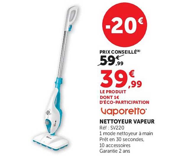 NETTOYEUR VAPEUR vaporetto