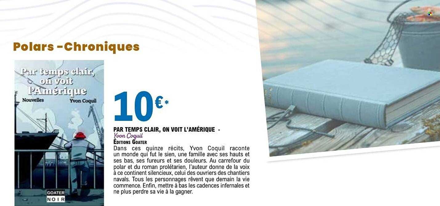 PAR TEMPS CLAIR, ON VOIT L'AMÉRIQUE -