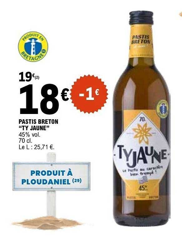 PASTIS BRETON “TY JAUNE”