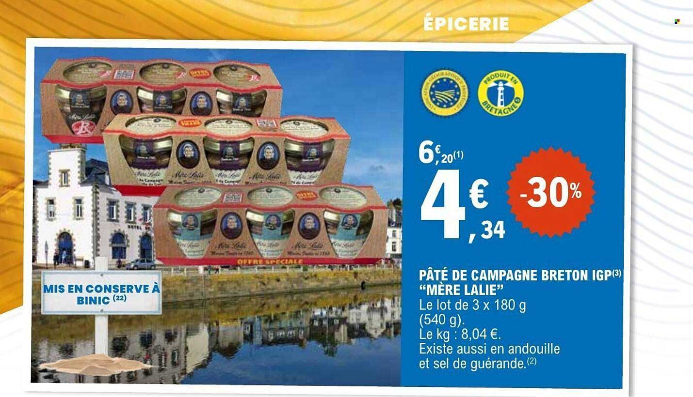 PÂTÉ DE CAMPAGNE BRETON IGP "MÈRE LALIE"