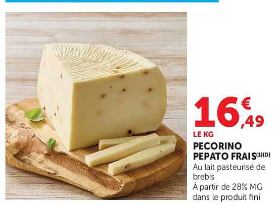 PECORINO PEPATO FRAIS