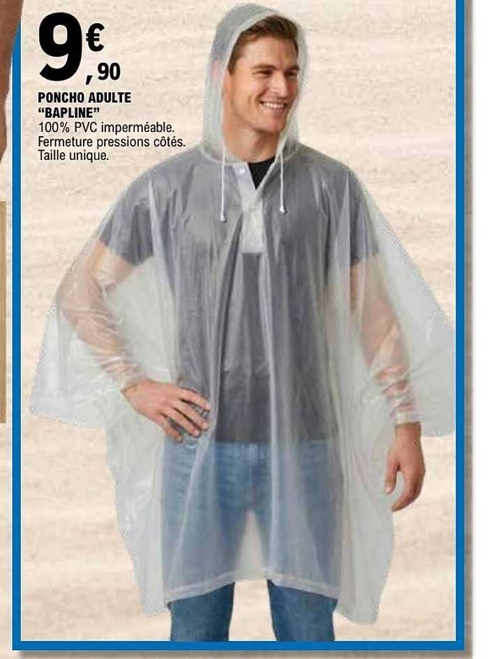 PONCHO ADULTE “BAPLINE”