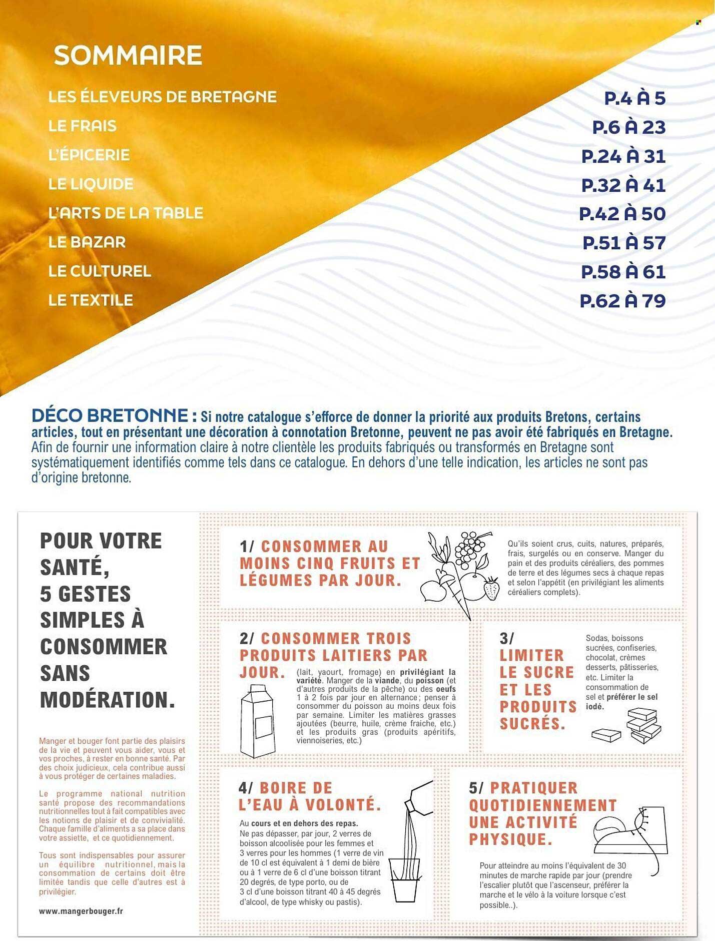 POUR VOTRE SANTÉ, 5 GESTES SIMPLES À CONSOMMER SANS MODÉRATION.