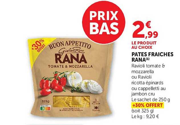 PRIX BAS