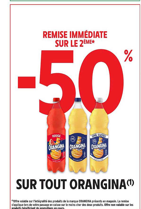 REMISE IMMÉDIATE SUR LE 2ÈME*