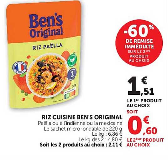 RIZ CUISINE BEN'S ORIGINAL
