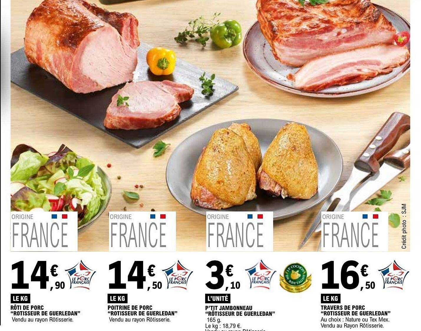 RÔTI DE PORC “ROTISSEUR DE GUERLEDAN”