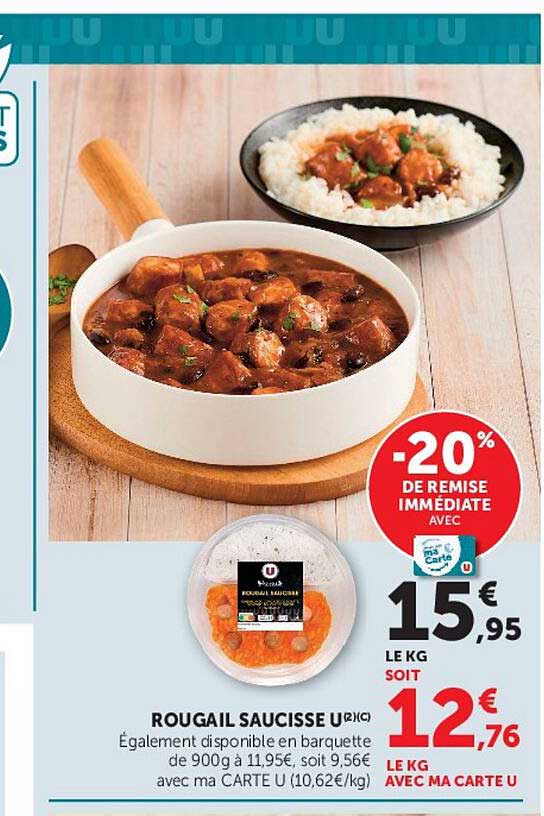 ROUGAIL SAUCISSE U