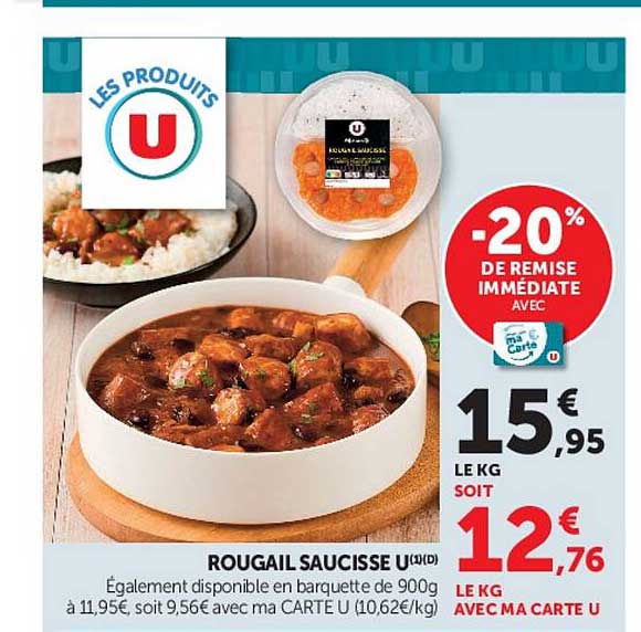 ROUGAIL SAUCISSE U