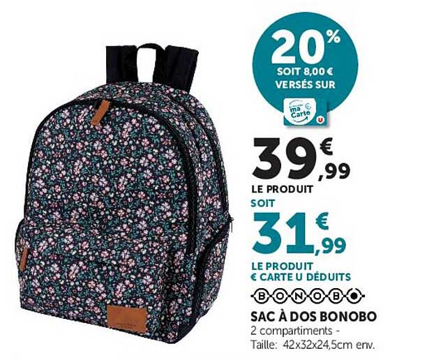 SAC À DOS BONOBO
