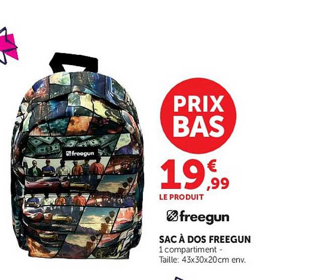 SAC À DOS FREEGUN