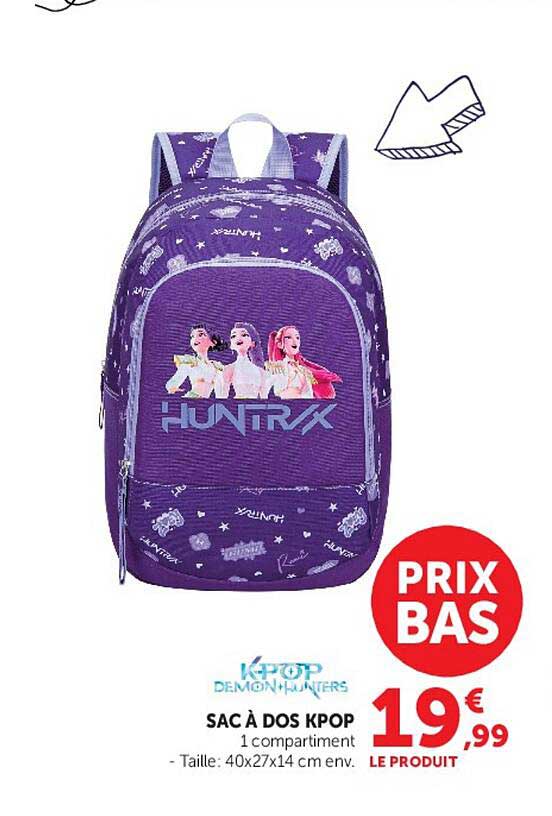 SAC À DOS KPOP