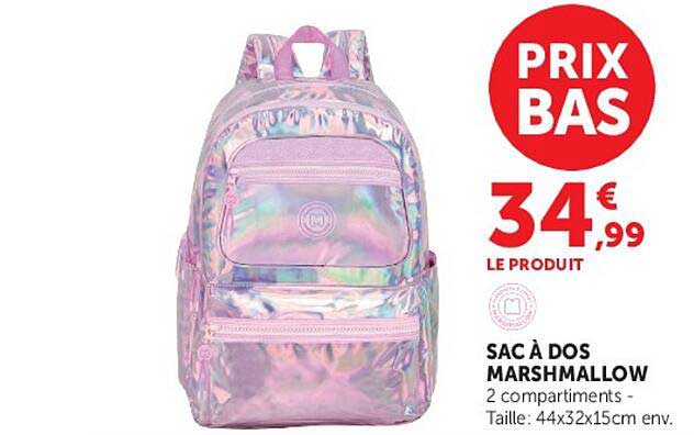 SAC À DOS MARSHMALLOW
